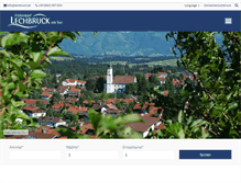Tablet Screenshot of lechbruck.de